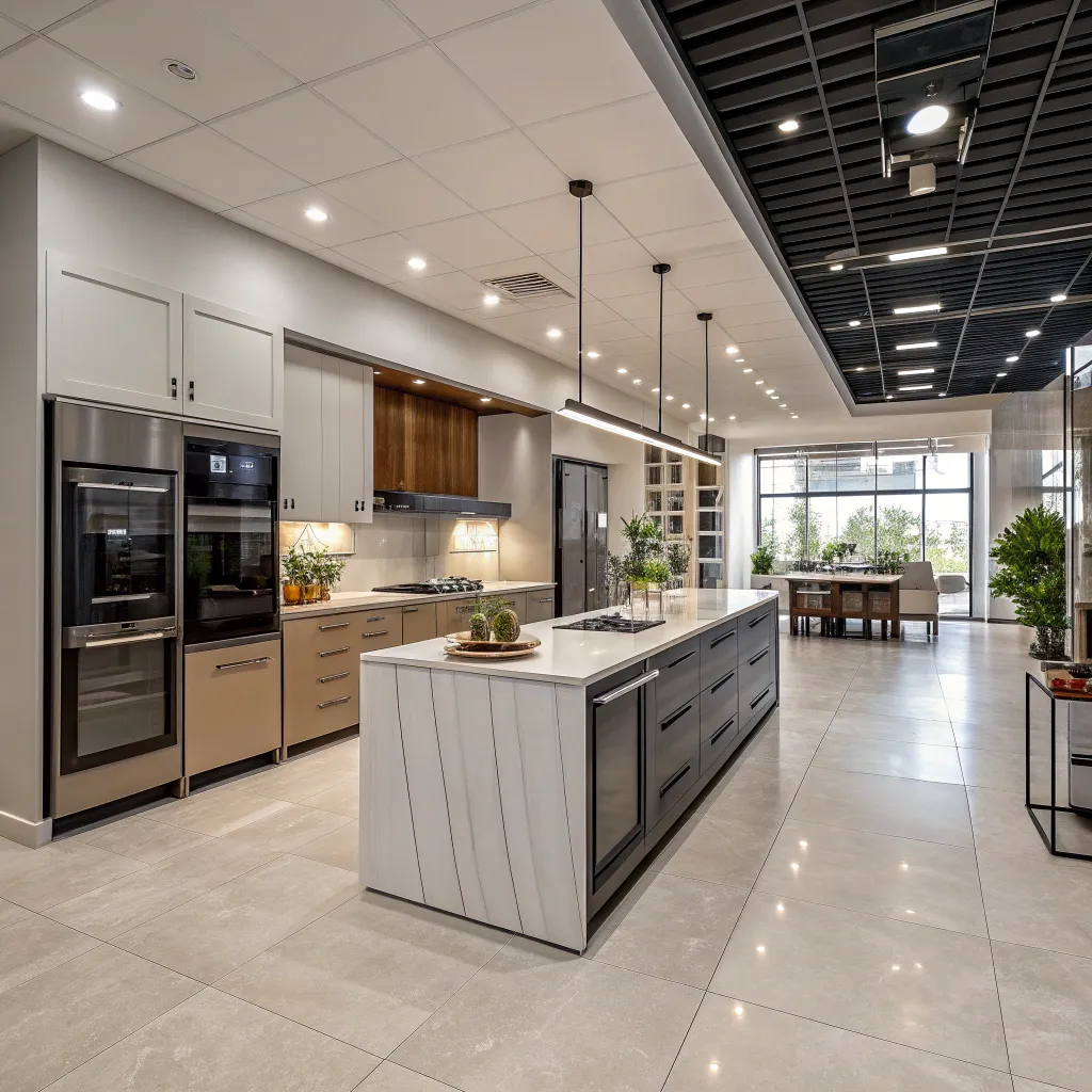 Modern kitchen studio at MERIVALOS